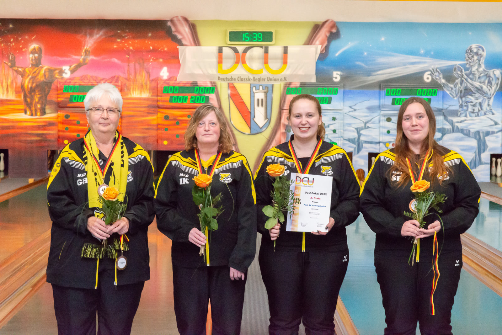 3. Platz Frauen: Post SV Ludwigshafen (RHP)